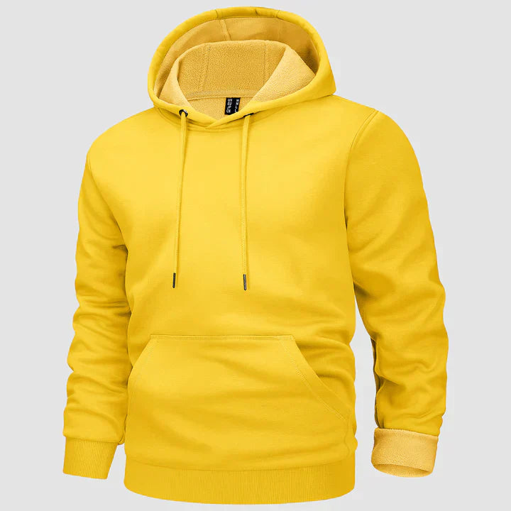 Alexander - Hoodie för herrar med fleece foder