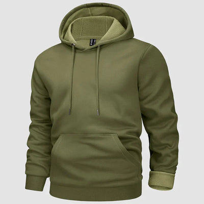 Alexander - Hoodie för herrar med fleece foder