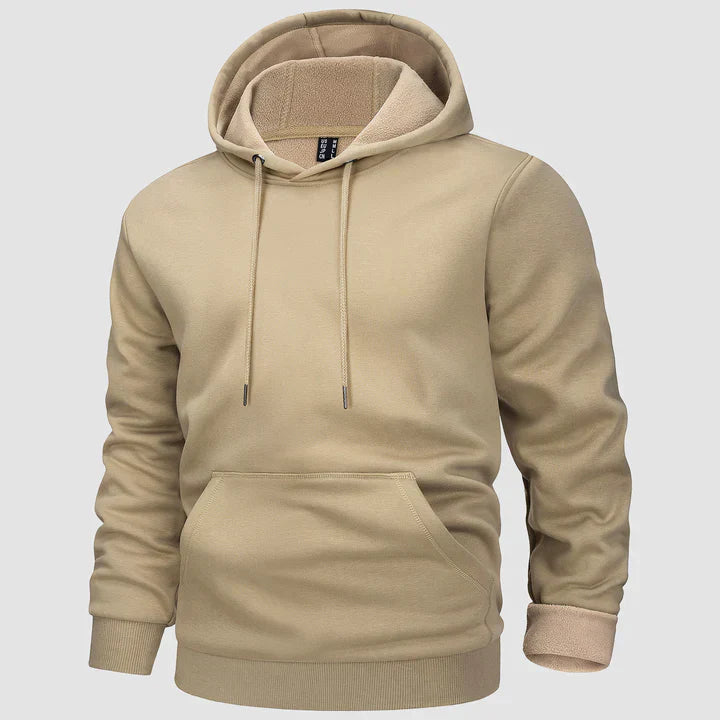 Alexander - Hoodie för herrar med fleece foder