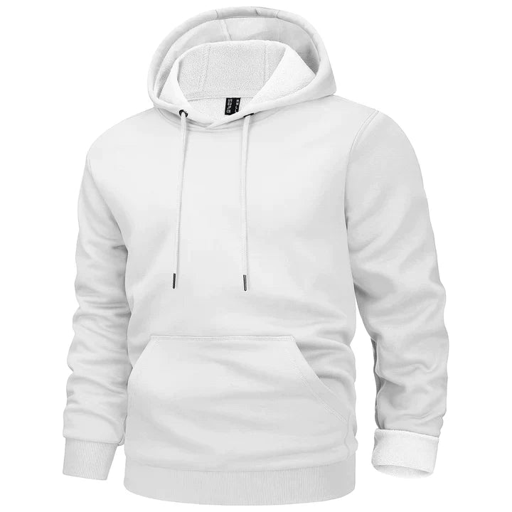 Alexander - Hoodie för herrar med fleece foder