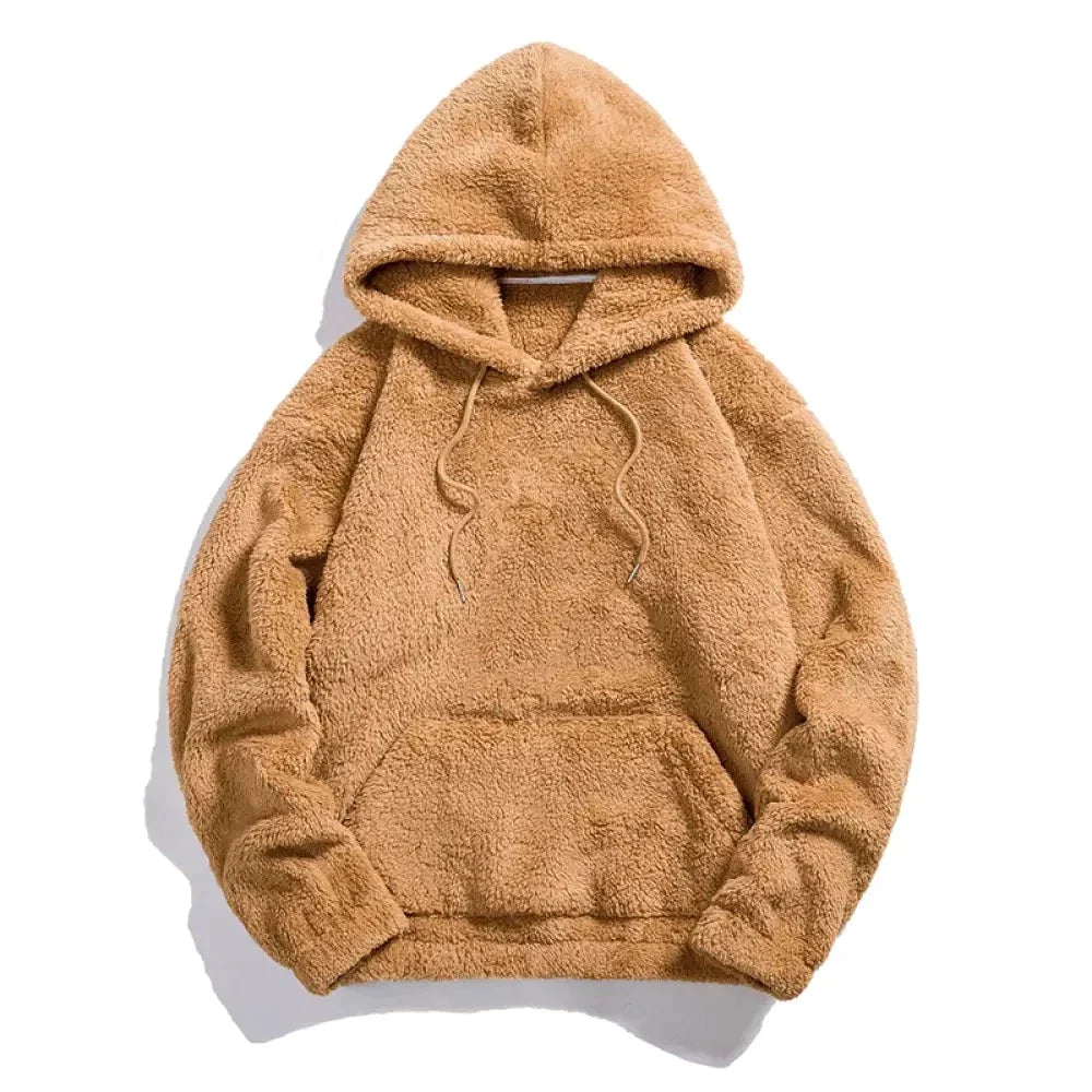 Josephin - Damers Mjuk Teddy Hoodie-Tröja